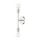 Z-Lite Modernist 2 Light Wall Sconce, Chrome 731-2S-CH - alternate 1